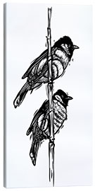 Canvas print Passerines