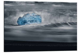 Magnettafel Ein Eisberg in den Wellen