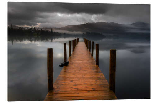 Quadro em acrílico Derwentwater Jetty in the Lake District