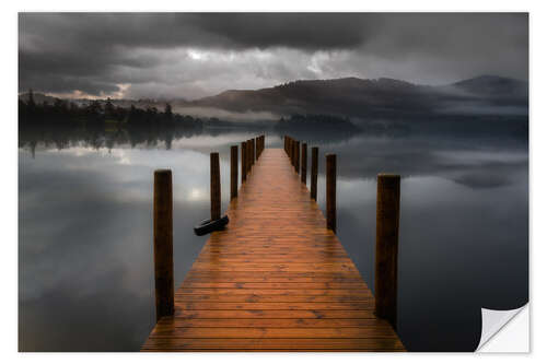 Naklejka na ścianę Derwentwater Jetty in the Lake District