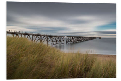 PVC print Steetley Pier in Hartlepool