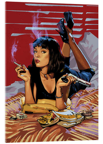 Acrylic print Pulp Fiction