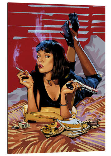 Stampa su plexi-alluminio Pulp Fiction