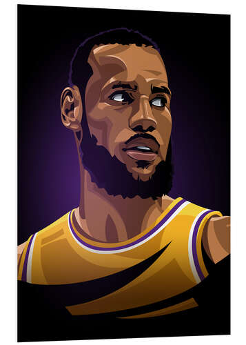 PVC print LeBron James