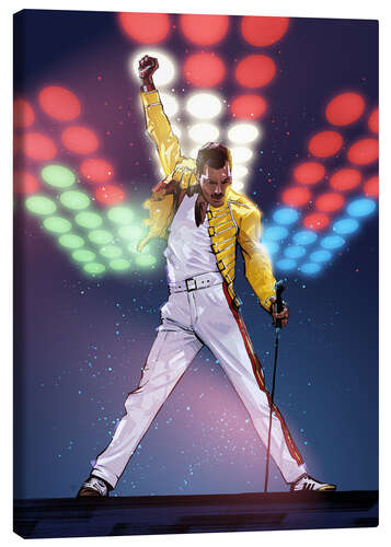 Canvas print Freddie Mercury
