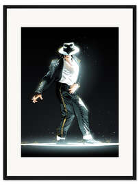Gerahmter Kunstdruck Michael Jackson