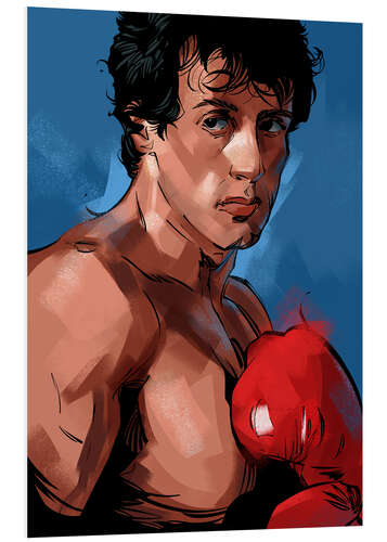 Foam board print Rocky 1