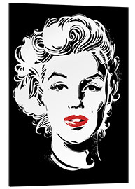 Tableau en plexi-alu Marilyn Monroe