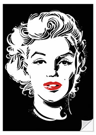 Wall sticker Marilyn Monroe