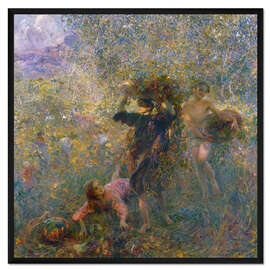 Gerahmter Kunstdruck Herbst in Versilia