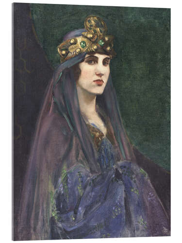 Akrylbilde An Actress