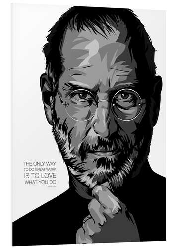 Stampa su PVC Steve Jobs