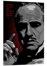 Hartschaumbild Vito Corleone