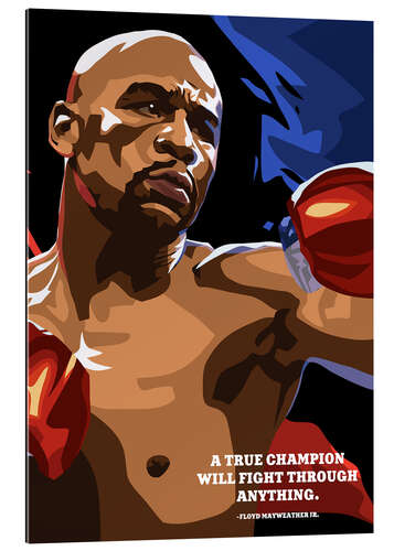 Gallery print Floyd Mayweather Jr.