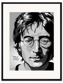 Gerahmter Kunstdruck Lennon