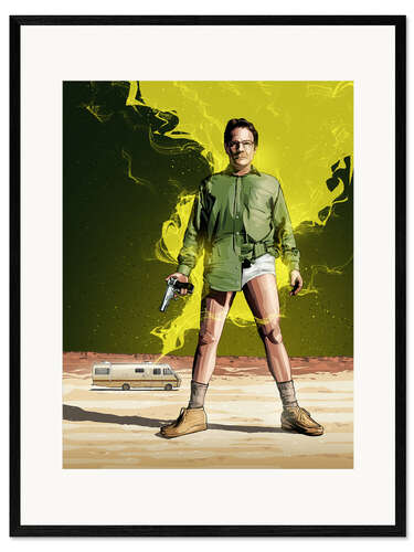Kehystetty taidepainatus Breaking Bad