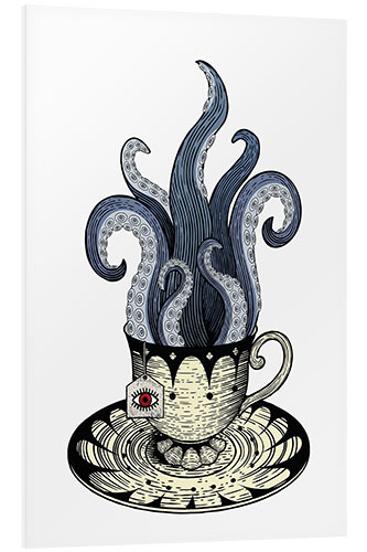 Foam board print Kraken tea