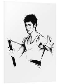 Tableau en PVC Bruce Lee