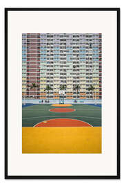 Gerahmter Kunstdruck Urbaner Dschungel in Hong Kong