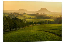 Magnettafel Sächsische Schweiz mit Lilienstein