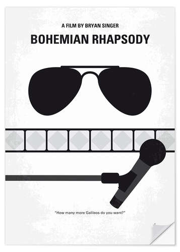 Sticker mural Bohemian Rhapsody (anglais)