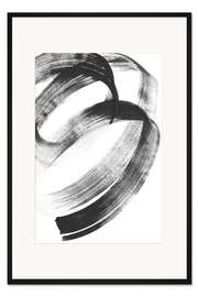Gerahmter Kunstdruck Wirbel I