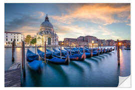 Sisustustarra Gondolas on the Grand Canal in Venice