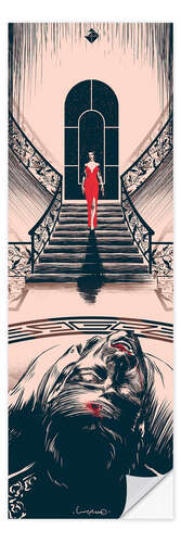 Wall sticker Black passion