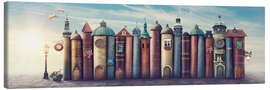 Canvas print City of books