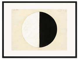 Gerahmter Kunstdruck Nr. 1. Ausgangsbild, Serie II