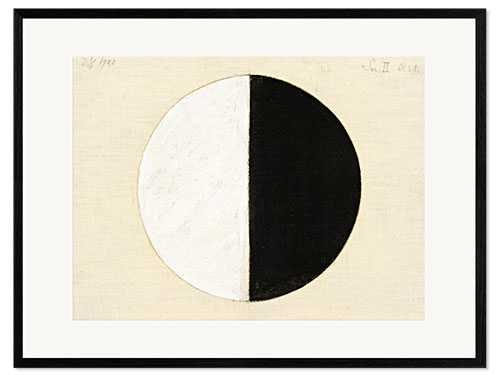 Gerahmter Kunstdruck Nr. 1. Ausgangsbild, Serie II