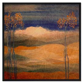 Gerahmter Kunstdruck Baum-Energie