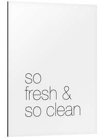 Magnettafel So fresh and so clean