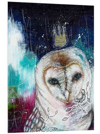 Foam board print An owl story