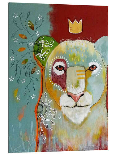 Gallery print Strong lion queen