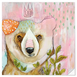 Wandsticker Bärenprinzessin - Micki Wilde