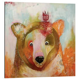 Magnettafel Kleiner König Bär