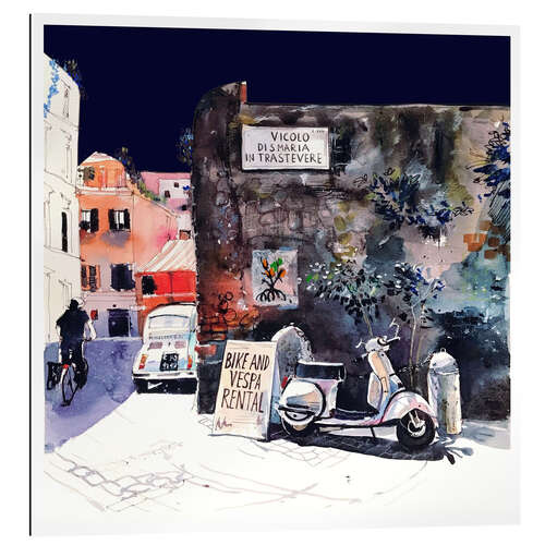 Gallery print Trastevere Rome
