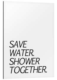 Tableau en aluminium Save water