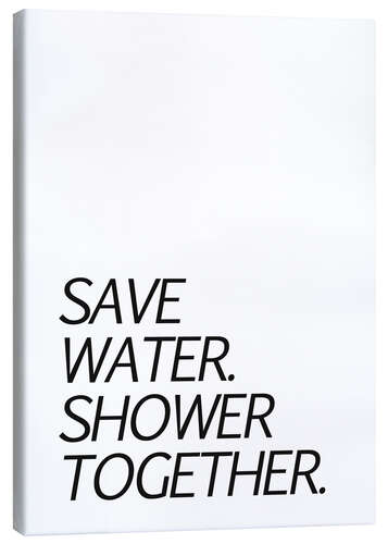 Tableau sur toile Save water