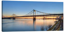 Tableau sur toile Pont de Krefeld-Uerdinger