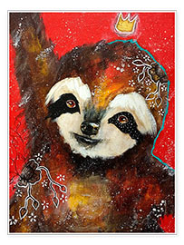 Póster  A heart filled with joy - Sloth - Micki Wilde