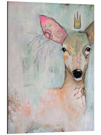 Magnettafel Rehkönigin im Zauberwald