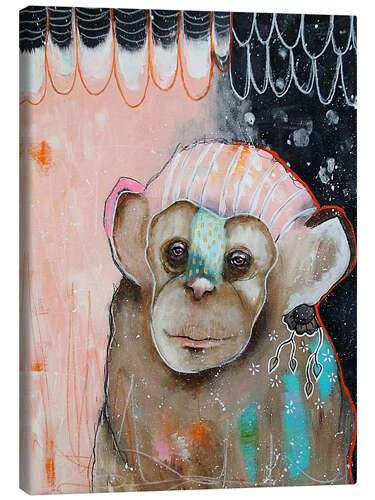 Canvas print Little chimp