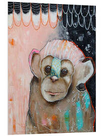 Quadro em PVC Little chimp