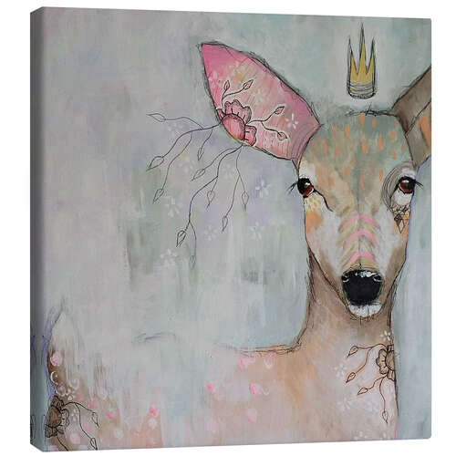 Canvas print Enchanted fawn