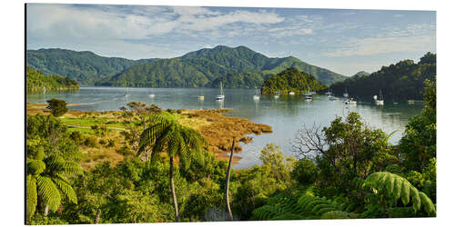 Aluminiumtavla Marlborough Sound