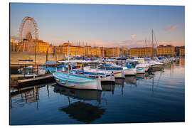 Magnettafel Alter Hafen in Marseille