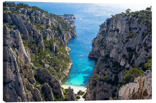 Canvas print Calanque of Marseille