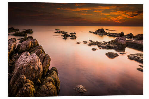 PVC-taulu Malawi lake at sunrise